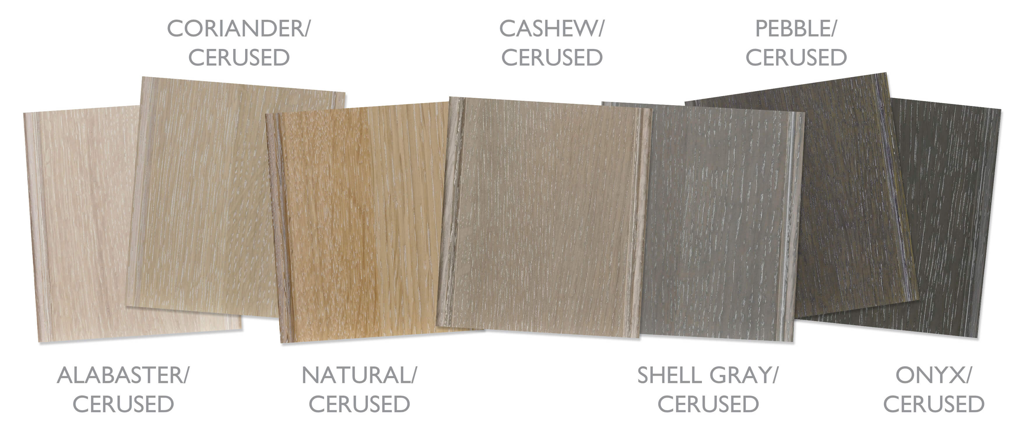 Dura Supreme Cabinetry Cerused Artisan Finish Collection.